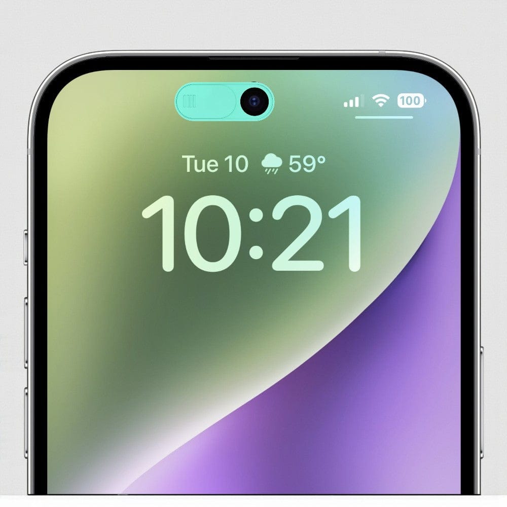 Cache Webcam Coulissant Ultra-Fin - Protection Confidentialité Multi-Appareils