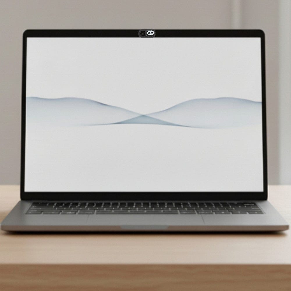 Cache Webcam Ultra-Fin Motif Panda pour Ordinateurs et Smartphones