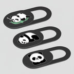 Cache Webcam Ultra-Fin Motif Panda pour Ordinateurs et Smartphones