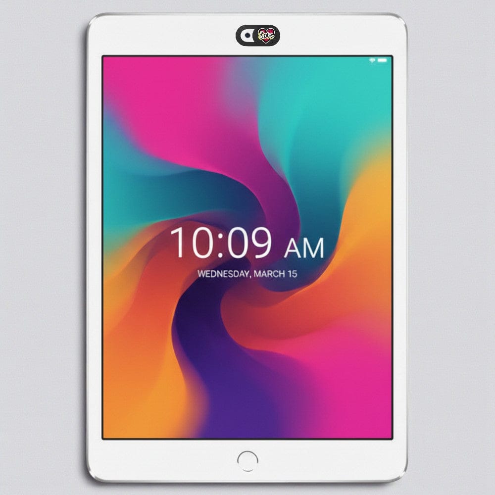 Cache Webcam Ultra-Mince avec Designs Romantiques - Protection de Vie Privée