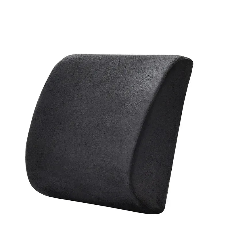 Coussin de correction posturale L-Core noir profond avec mousse à mémoire de forme HD et maintien du rachis.