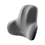 Coussin lombaire ergonomique MorphoSpine Pro coloris gris en mousse à mémoire de forme haute densité.