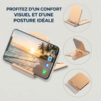 Ergonomie et posture idéale avec le support téléphone SlimErgo X