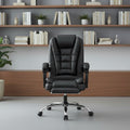 Fauteuil de Bureau Ergonomique avec Repose-Pieds - Dossier Haut Inclinable