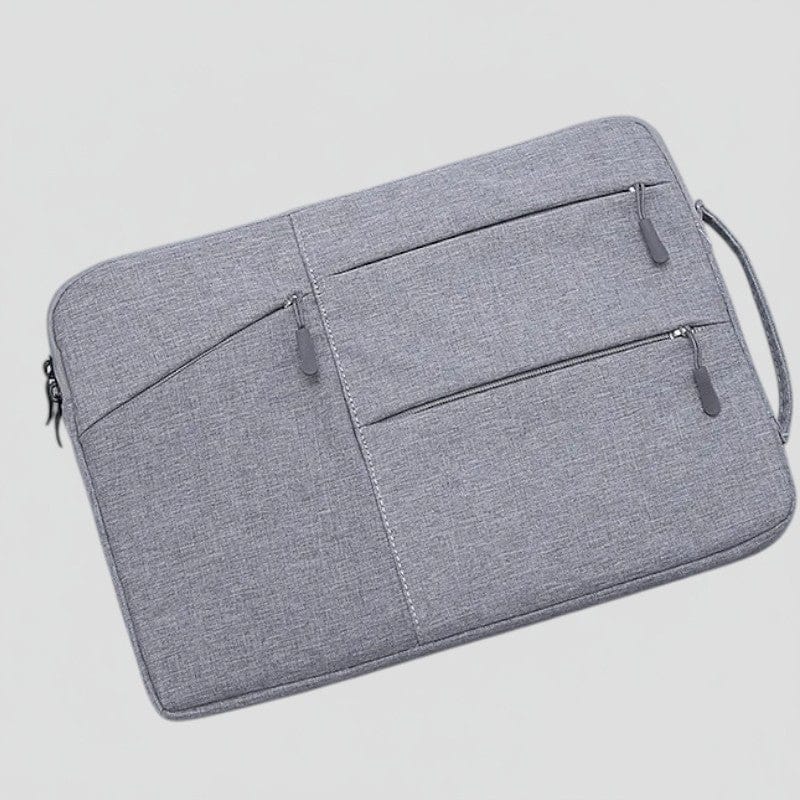 Gris / 16 pouces Housse Ordinateur Imperméable Multi-Compartiments 13-16 Pouces