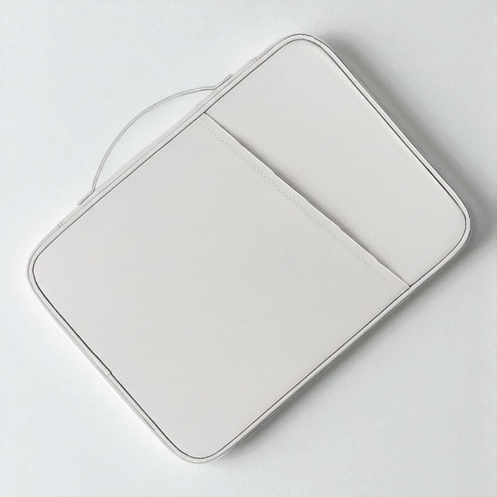 Gris clair / 15-16 pouces (38x27x3cm) Housse Ordinateur Portable Imperméable avec Poignée de Transport - 13 à 16 pouces
