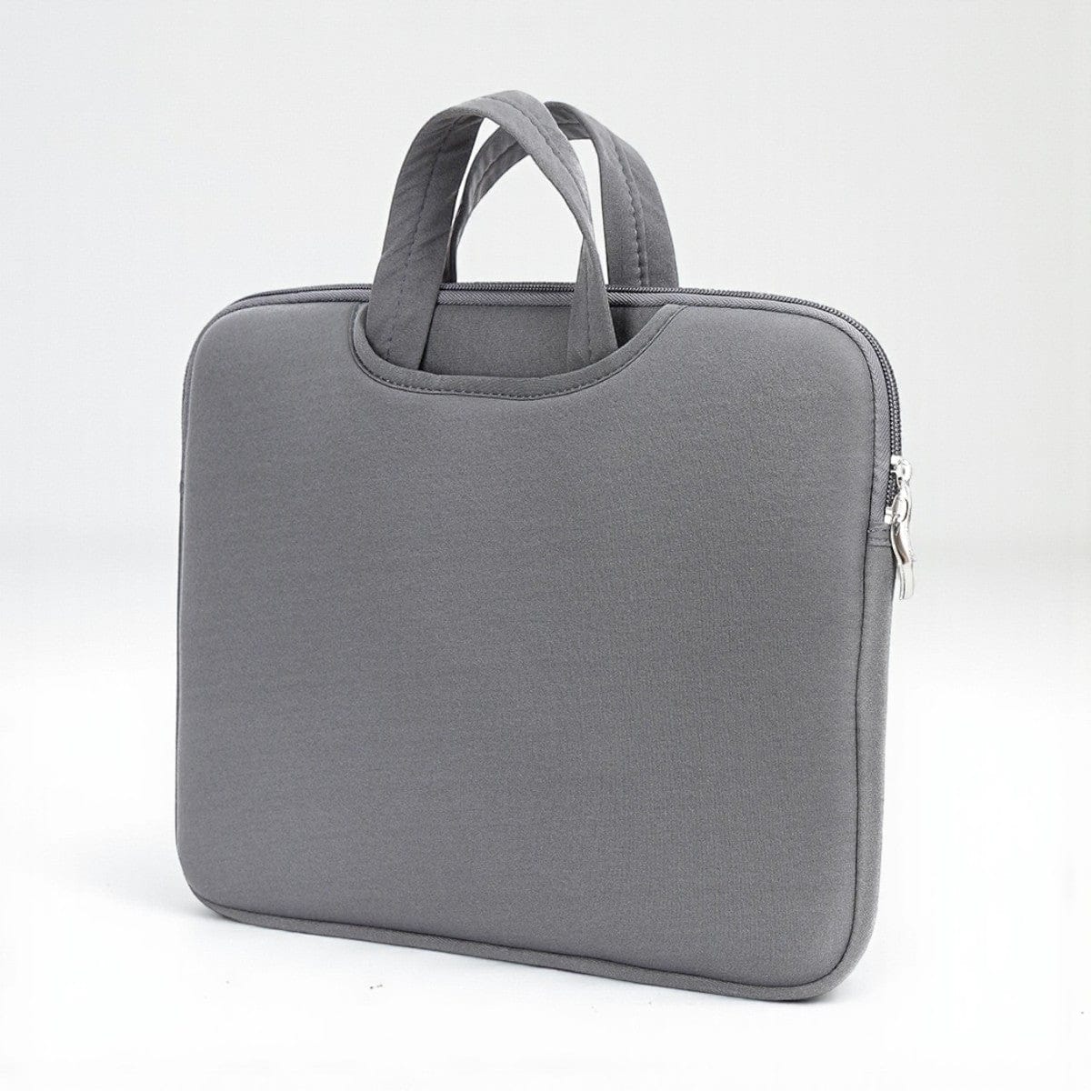 Gris Sacoche Ordinateur Pour Femme Polyester 15 à 17 Pouces - Sac PC Portable Léger