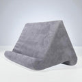 Gris Support Coussin Triangulaire pour Tablette - Station de Travail Ergonomique