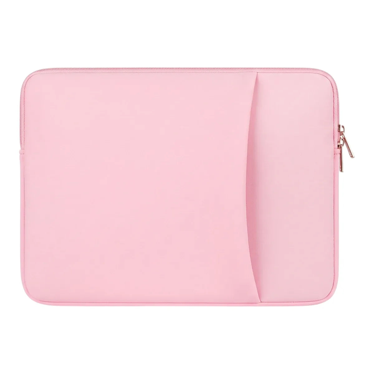 Housse ordinateur DuetPouch rose pastel, pochette protection macbook compacte