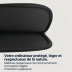 Intérieur écologique et léger de la housse ordinateur FlexSkin