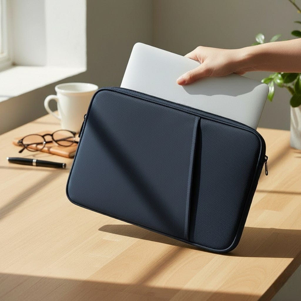 Housse Ordinateur Portable Imperméable avec Poignée de Transport - 13 à 16 pouces