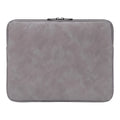 Housse ordinateur SoftArmor gris clair vue de face sur fond blanc
