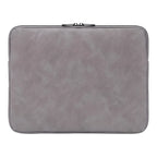 Housse ordinateur SoftArmor gris clair vue de face sur fond blanc