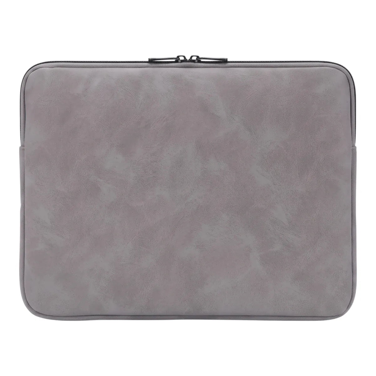Housse ordinateur SoftArmor gris clair vue de face sur fond blanc