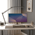 Lampe de Bureau LED Articulée avec Pince - Protection Oculaire et Éclairage Ajustable