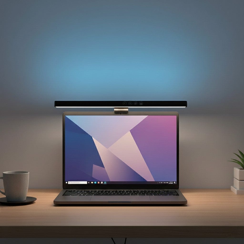 Lampe de Bureau LED Suspendue RGB pour Écran d'Ordinateur 40cm