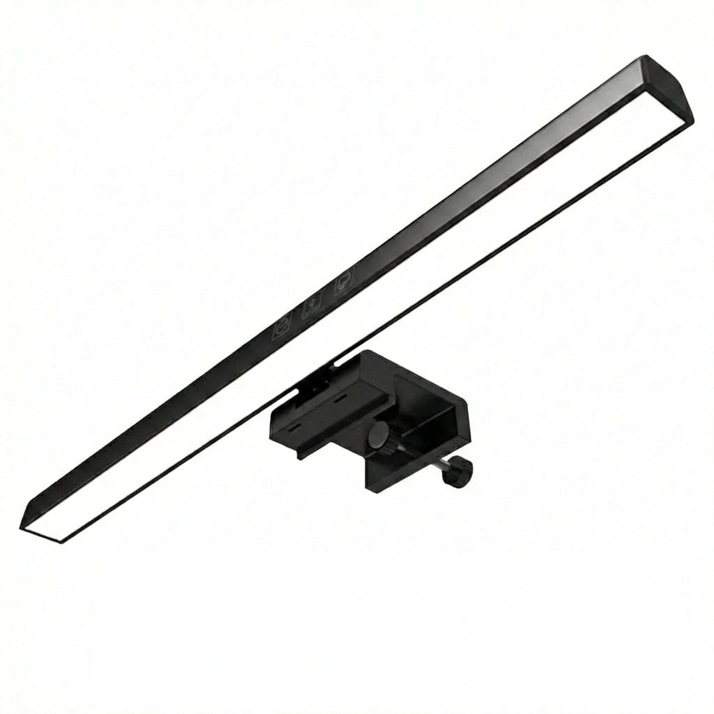 Lampe de bureau screenbar AURA 50 cm - Barre de moniteur tactile avec pince