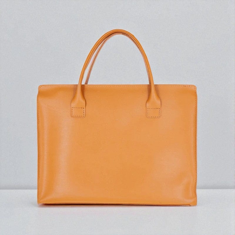 Marron clair / 15.6 pouces Sacoche Ordinateur Pour Femme Cuir Synthétique Élégant 13 à 16 Pouces