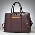 Marron Sacoche 0rdinateur Pour Homme - Style Business 13 À 16 Pouces