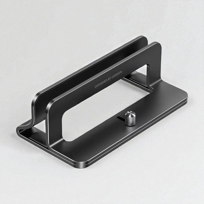 Noir - 1 emplacement Support Ordinateur Portable Vertical Ajustable 12-26mm