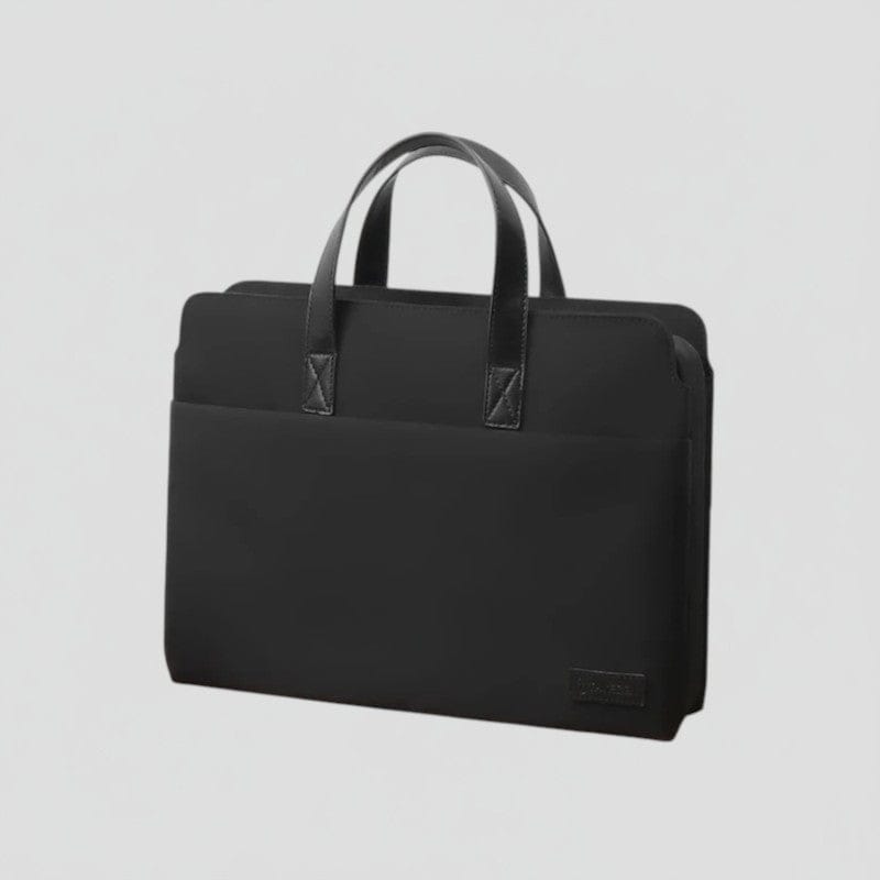 Noir / 15.6 pouces Sacoche Ordinateur Pour Femme - Style Elégant & Protection Premium 13 à 15,6 Pouces