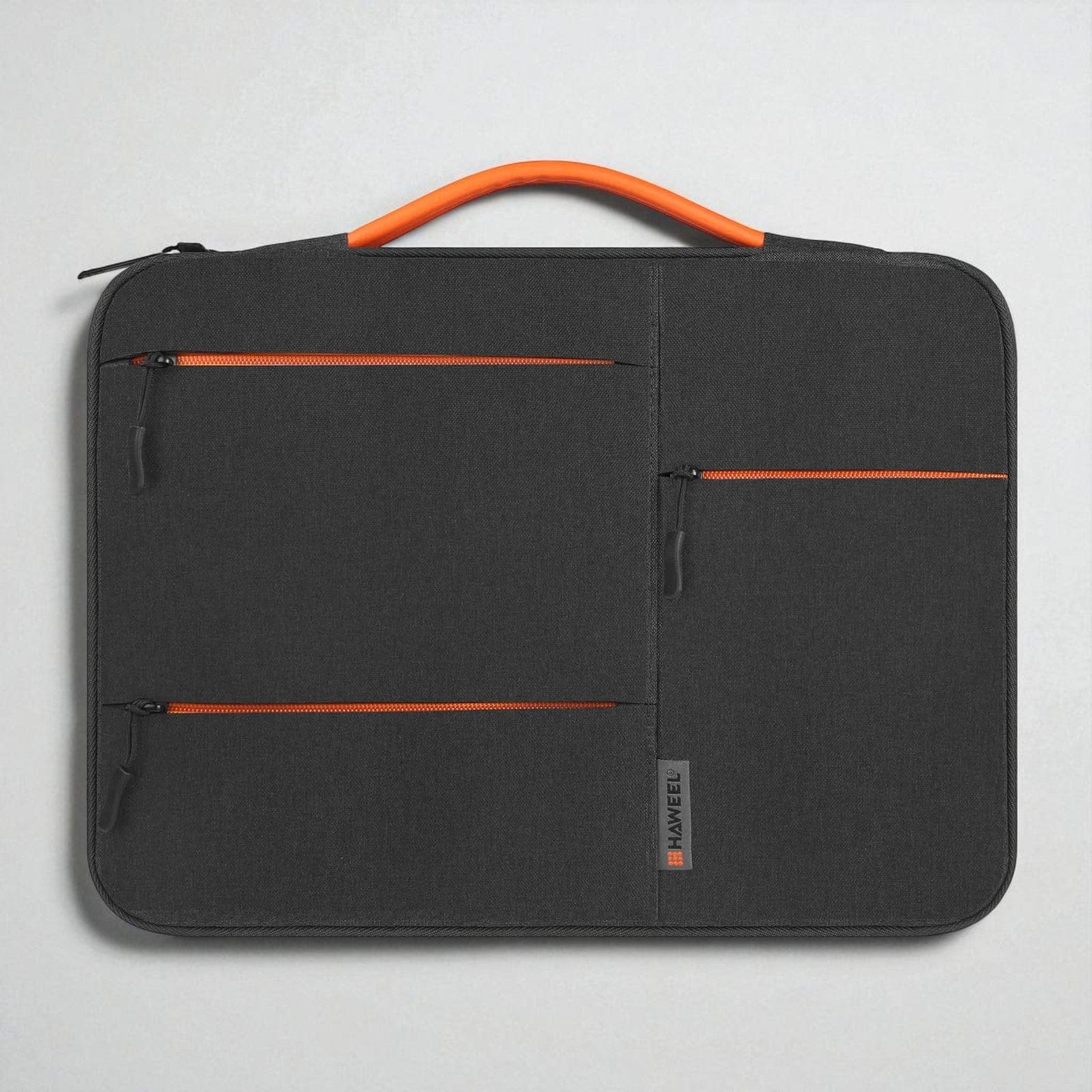 Noir / 15 pouce Housse Ordinateur Polyester Imperméable avec Poignée Extensible - 13 à 15 Pouces