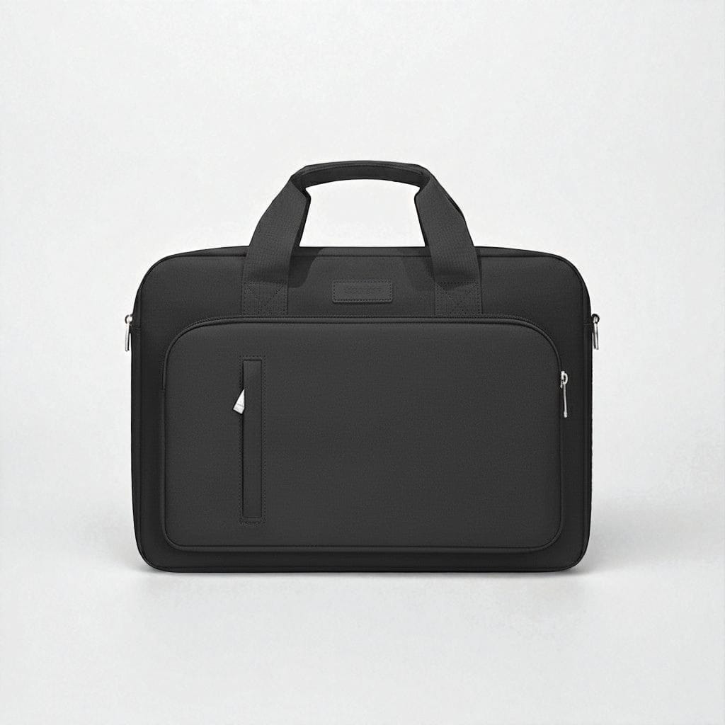 Noir / 17.3 pouces Sacoche Ordinateur Pour Femme - Imperméable avec Protection Airbag Intégrée