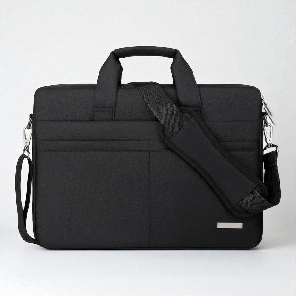 Noir / 17 pouces Sacoche Ordinateur Pour Homme Professionnelle 13 à 17 Pouces - Compatible PC & MacBook