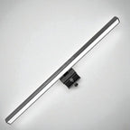 Noir - 50cm Lampe de Bureau LED à Fixation Écran - Éclairage Ergonomique Anti-Fatigue