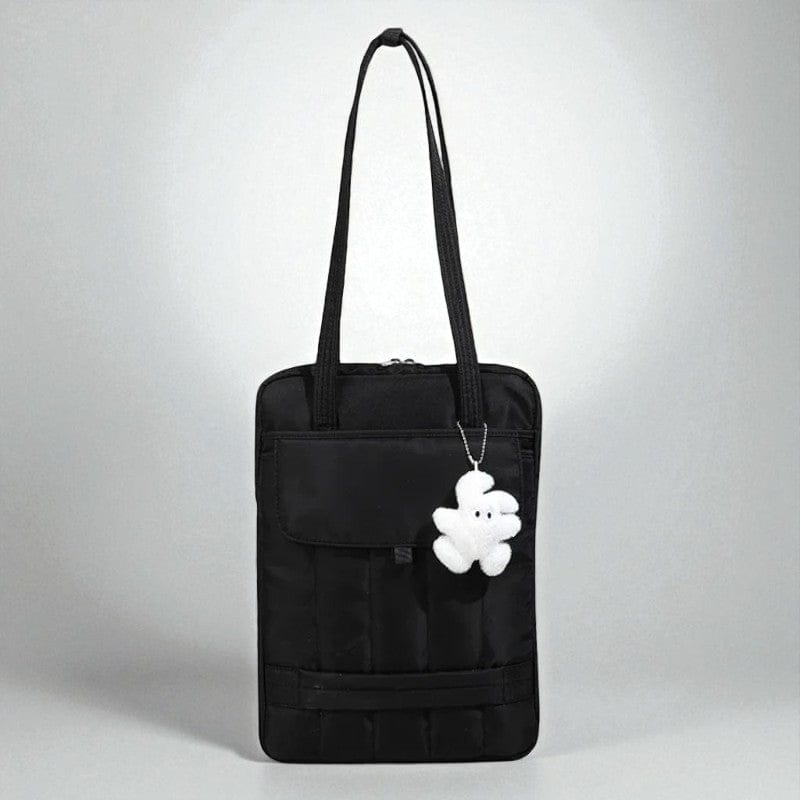 Noir avec cadeau offert / 15-15.6 pouces Sacoche Ordinateur Pour Femme 13-15.6" | Bandoulière Matelassé Anti-Choc