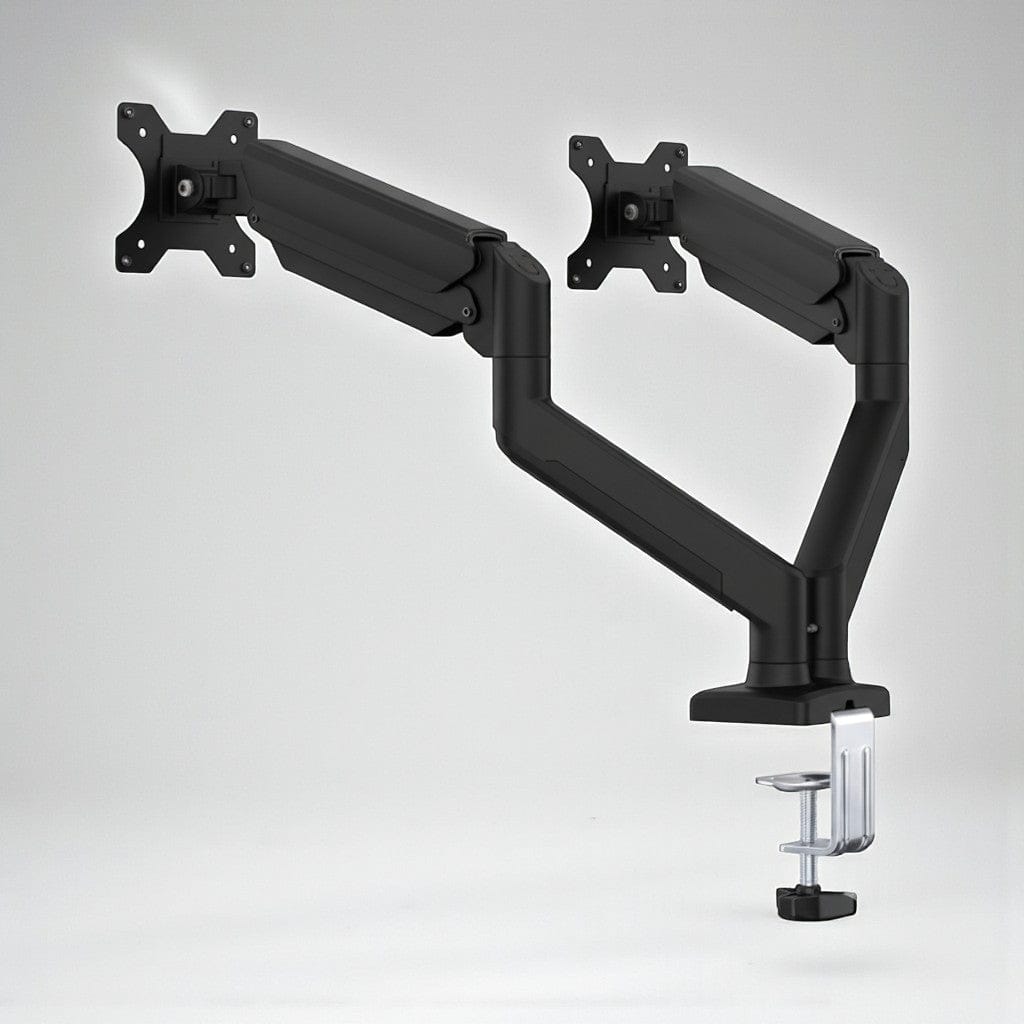 Noir Bras Écran PC Double Articulé 13 à 32 Pouces