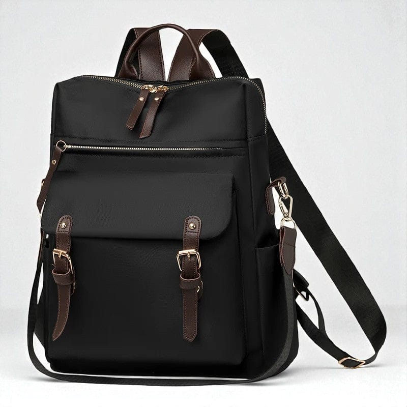 Noir Sac À Dos Ordinateur Femme Élégant Grande Capacité