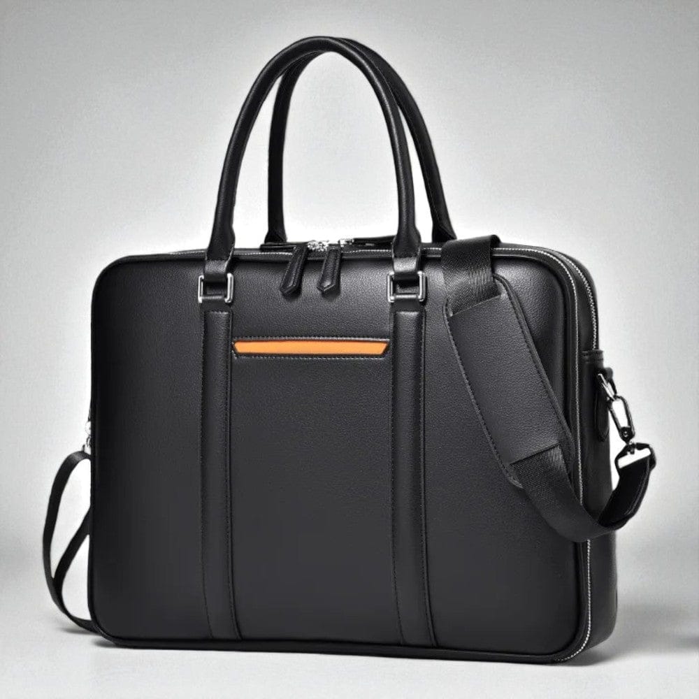 Noir Sacoche 0rdinateur Pour Homme - Style Business 13 À 16 Pouces