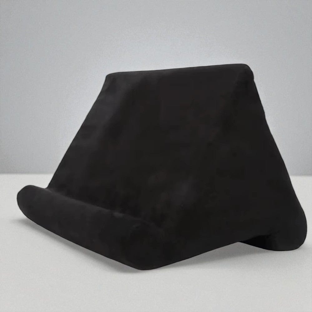 Noir Support Coussin Triangulaire pour Tablette - Station de Travail Ergonomique