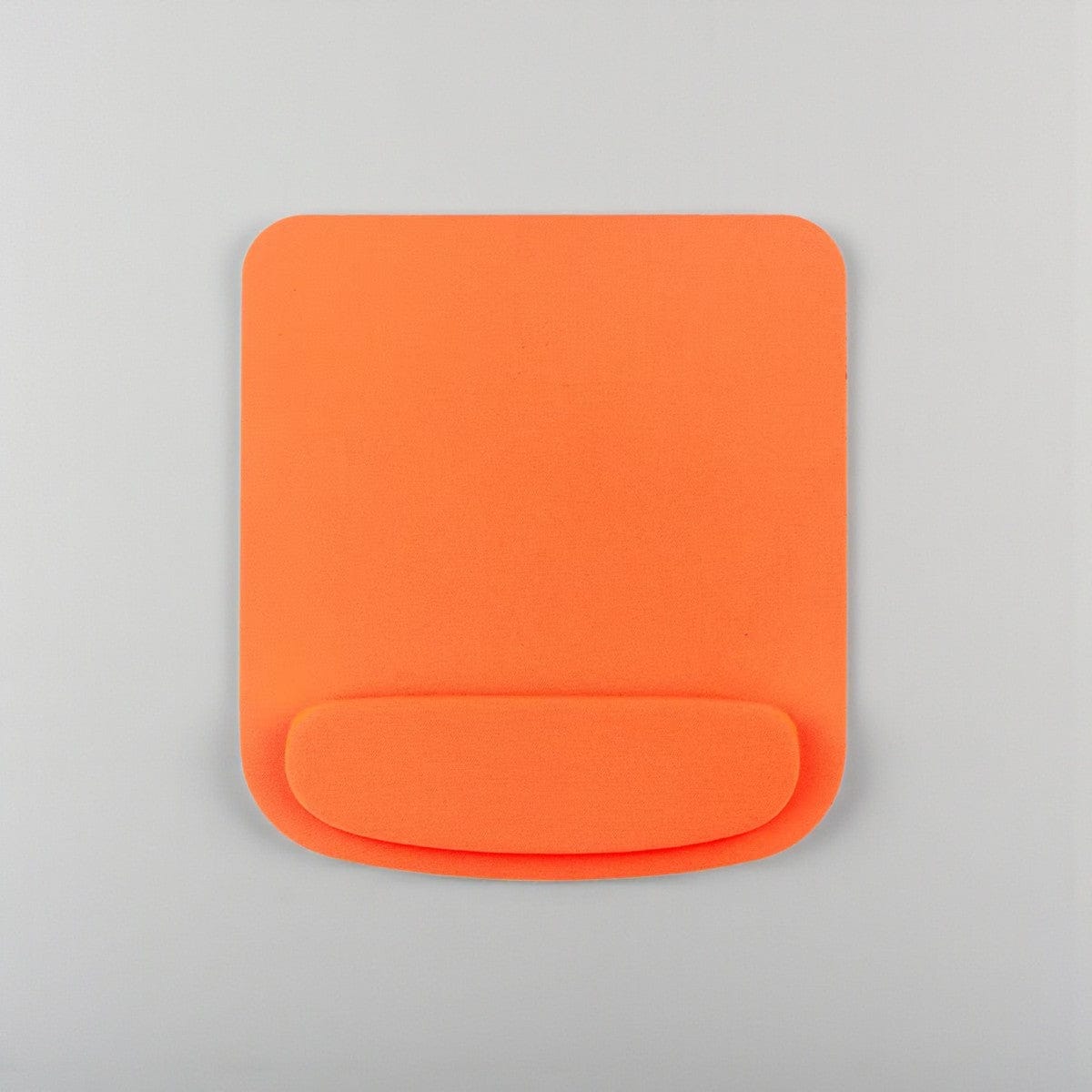 Orange Tapis de Souris Ergonomique avec Repose-Poignet - Surface Antidérapante 23x21cm