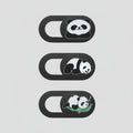 Panda 1 Cache Webcam Ultra-Fin Motif Panda pour Ordinateurs et Smartphones