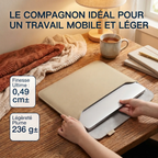 Pochette ordinateur Kallan épaisseur ultra-fine et légèreté plume