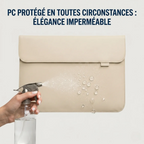 Étui ordinateur portable Kallan avec revêtement en cuir PU imperméable