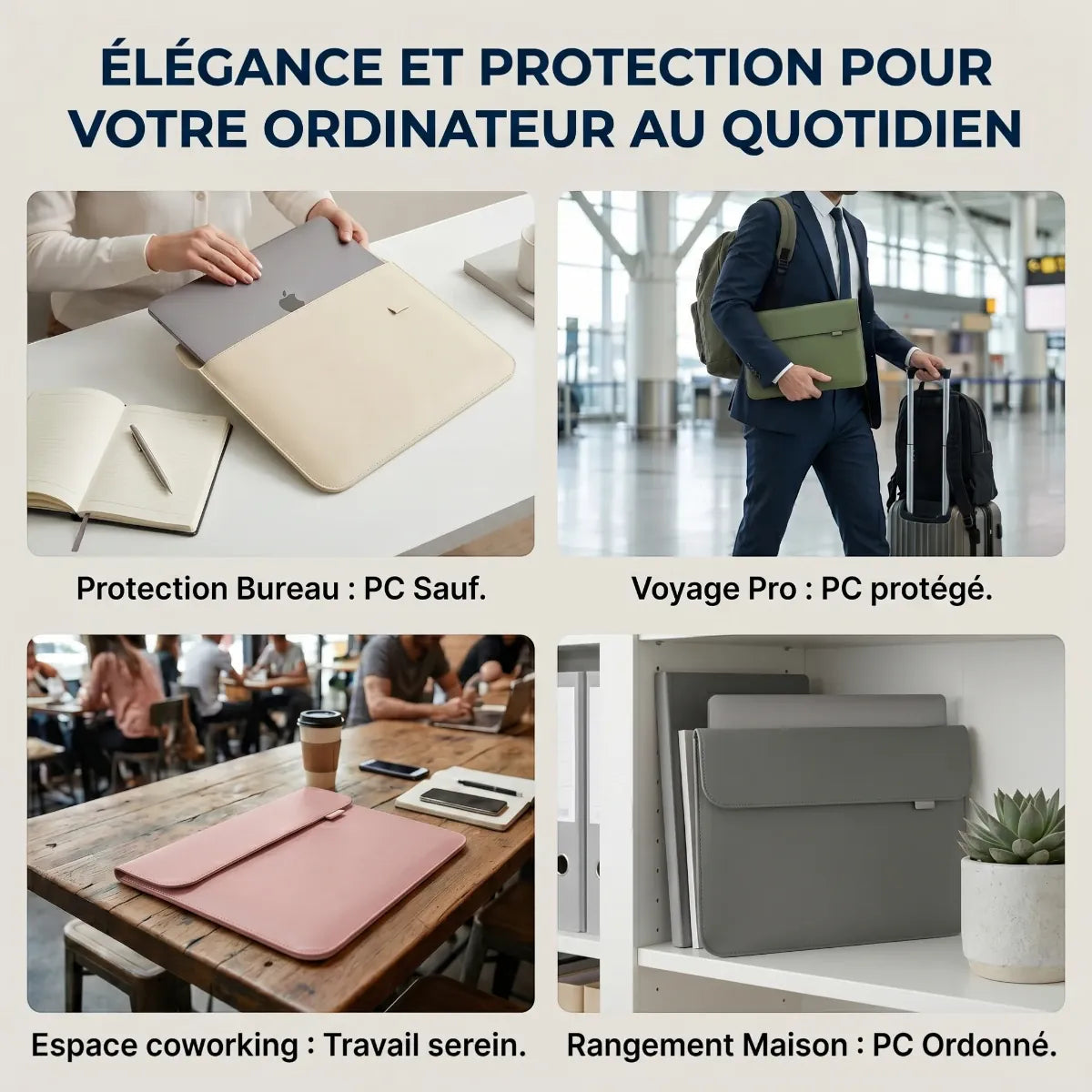 Bagage professionnel minimaliste Kallan pour le bureau et le coworking