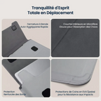 Protection antichoc ordinateur MorphoDesk avec mousse EVA et microfibre douce pour pochette protection macbook.