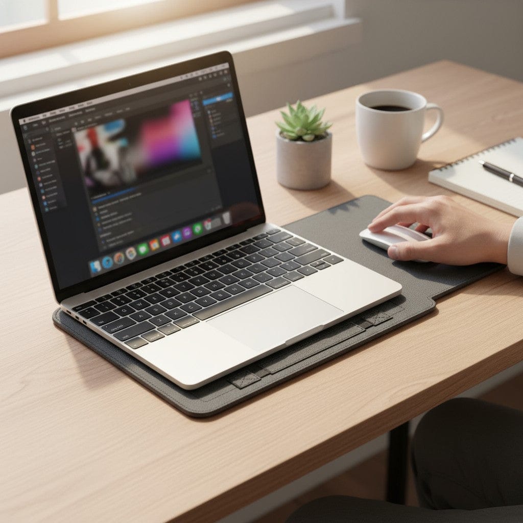 Pochette Ordinateur Multifonctionnelle Avec Support 13 À 16 Pouces