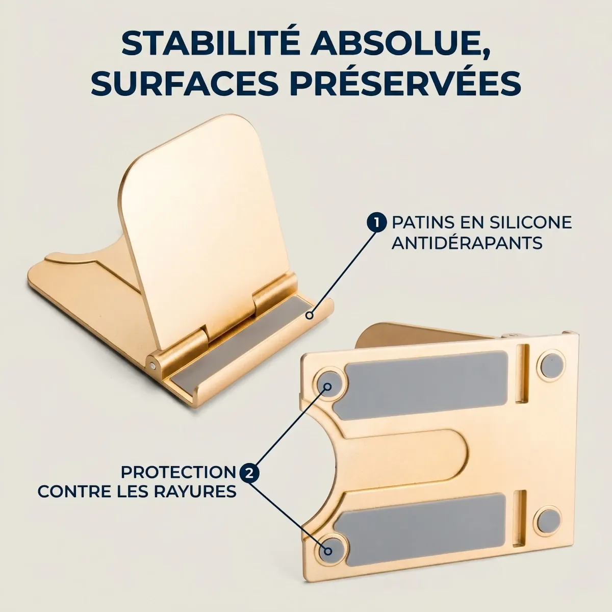 Protection contre les rayures avec le support téléphone SlimErgo X