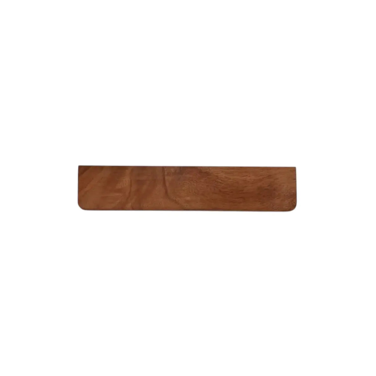 Support ergonomique en bois noble, le repose poignet clavier SilvaAlign Pro de 39 cm pour claviers denses, conçu pour un alignement neutre en noyer massif.