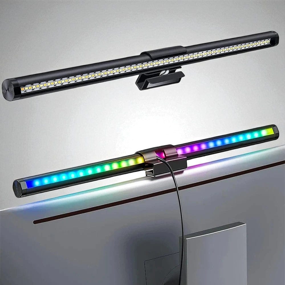 RGB Lampe de Bureau LED Suspendue RGB - Protection Oculaire et Éclairage Gaming