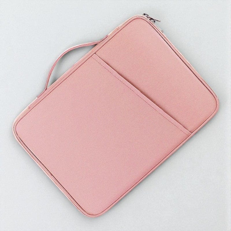 Rose / 15-16 pouces (38x27x3cm) Housse Ordinateur Portable Imperméable avec Poignée de Transport - 13 à 16 pouces