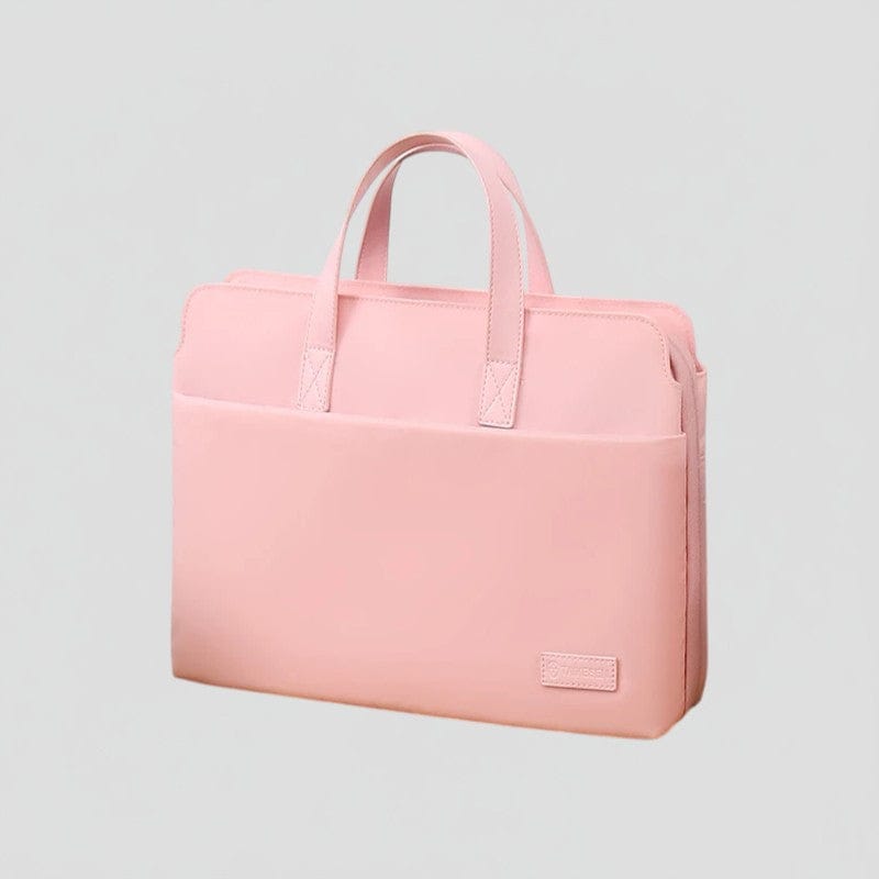 Rose / 15.6 pouces Sacoche Ordinateur Pour Femme - Style Elégant & Protection Premium 13 à 15,6 Pouces