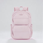 Rose Sac à Dos Ordinateur Femme Grande Capacité Style Décontracté