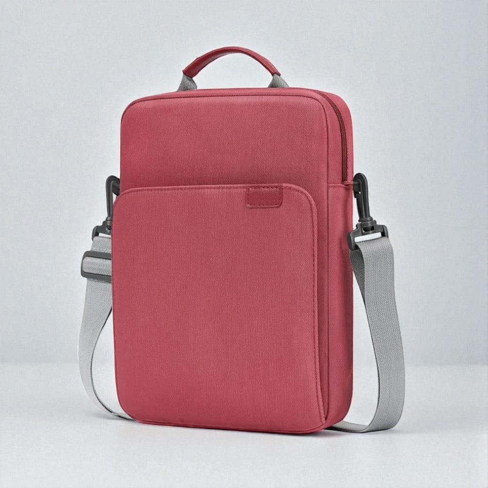Rouge / 9.7 - 11 pouces Sacoche Ordinateur Pour Femme 9 à 13 Pouces - Sac Elégant et Protection Professionnelle