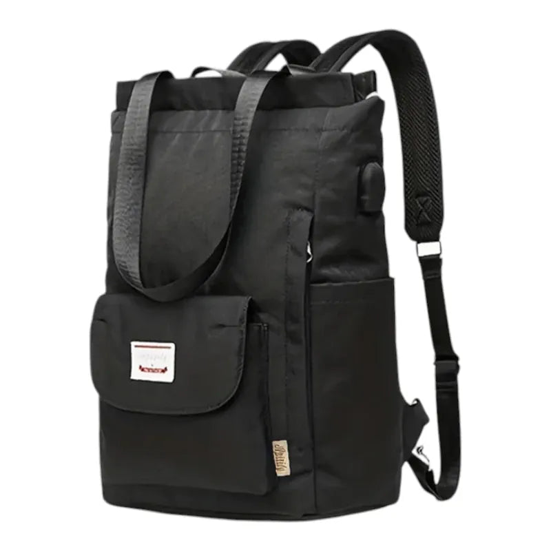 Sac à dos ordinateur femme Allure coloris noir, vue studio principale