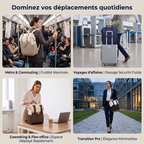 Les quatre différents modes de transport et cas d'utilisation du sac à dos ordinateur femme Albane